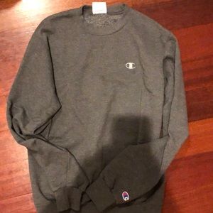 Champion authentic gray sweater